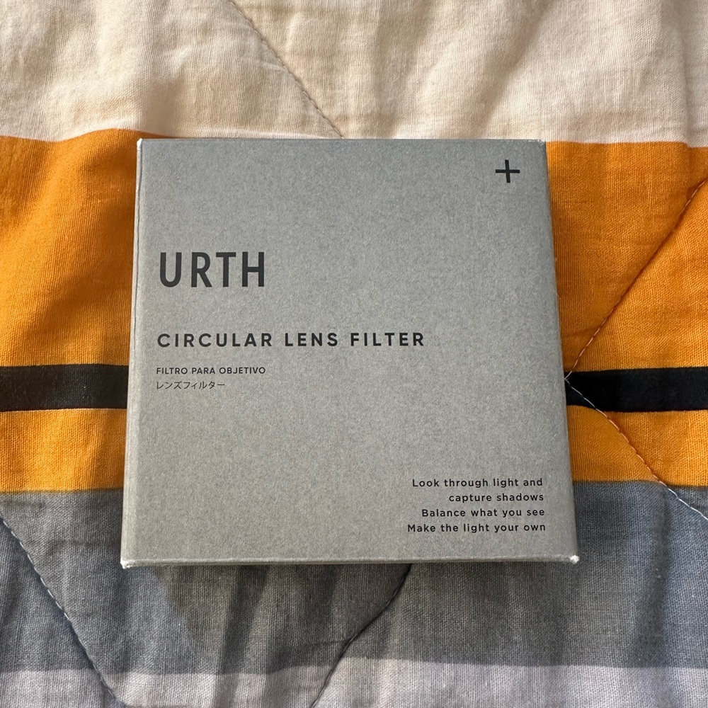 Circular Lens Filter - Gray